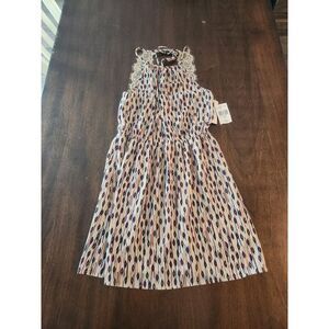 New! Xtraordinady‎ Tank Dress with Lace Accents